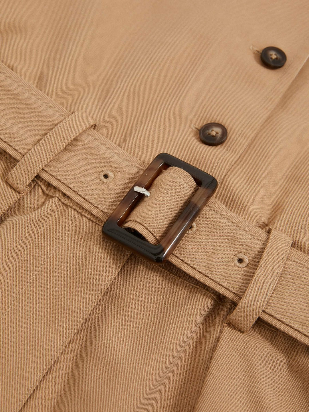 Reiss 13-14 yrs Cotton-Lyocell Utility Playsuit in Camel