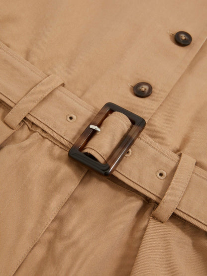 Reiss 13-14 yrs Cotton-Lyocell Utility Playsuit in Camel