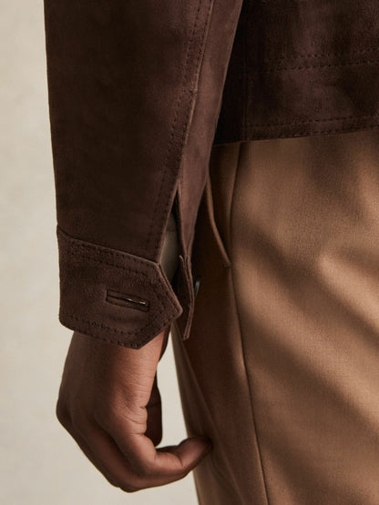 Reiss Jacket in Chocolate Brown