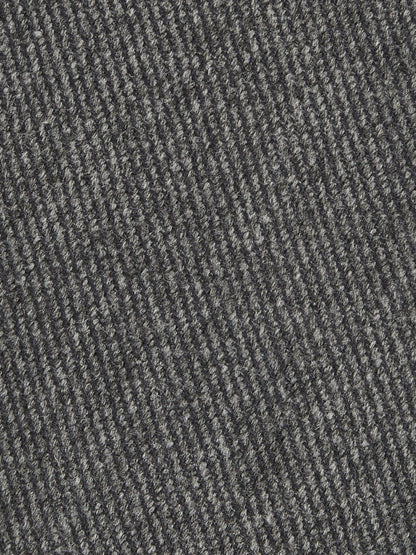 Reiss Wool-Silk Textured Tie in Charcoal