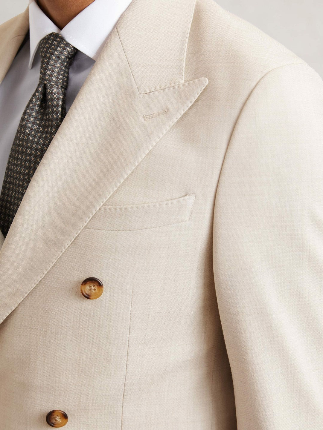 Reiss Suit Jacket in Stone