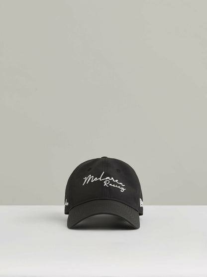 Reiss Unisex Fit McLaren Racing Logo Embroidered Cap in Black
