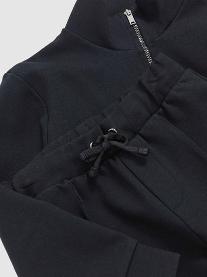 Reiss 9-13 yrs Interlock Sweatshirt and Trousers Set in Navy Blue