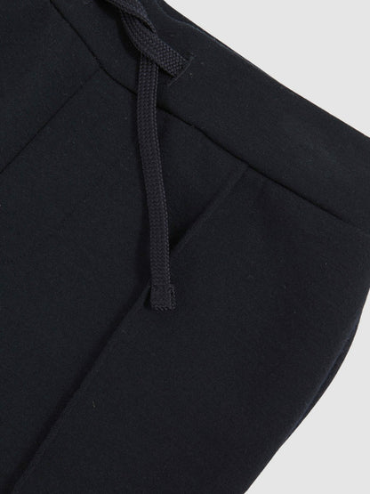 Reiss 9-13 yrs Interlock Drawstring Joggers in Navy Blue