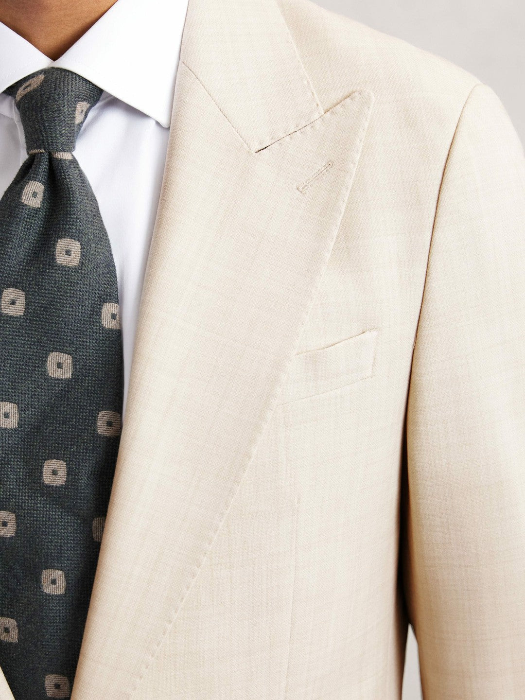Reiss Suit Jacket in Stone